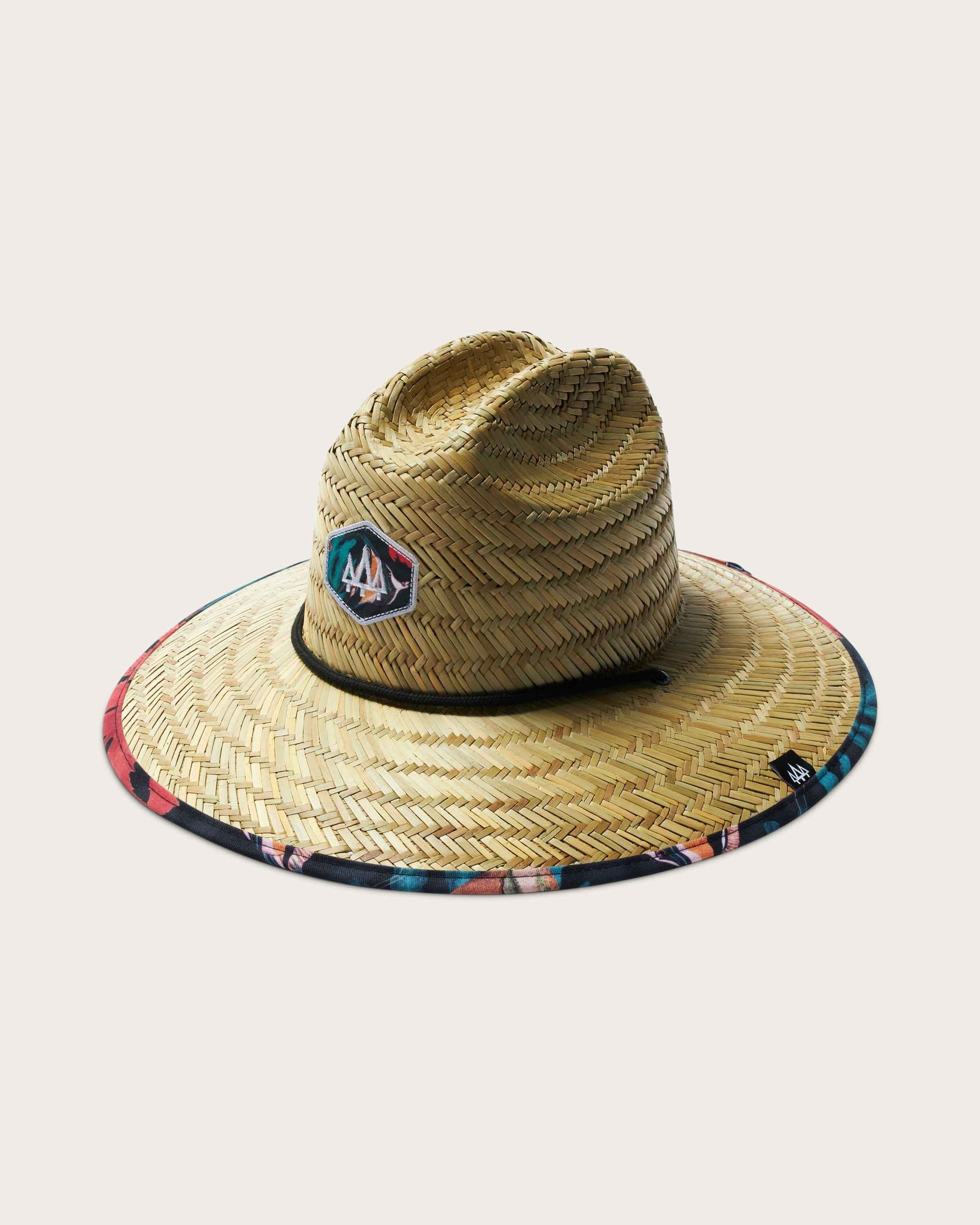 Finley Straw Lifeguard Hat - Big Kids, Straw Hat UPF 50+