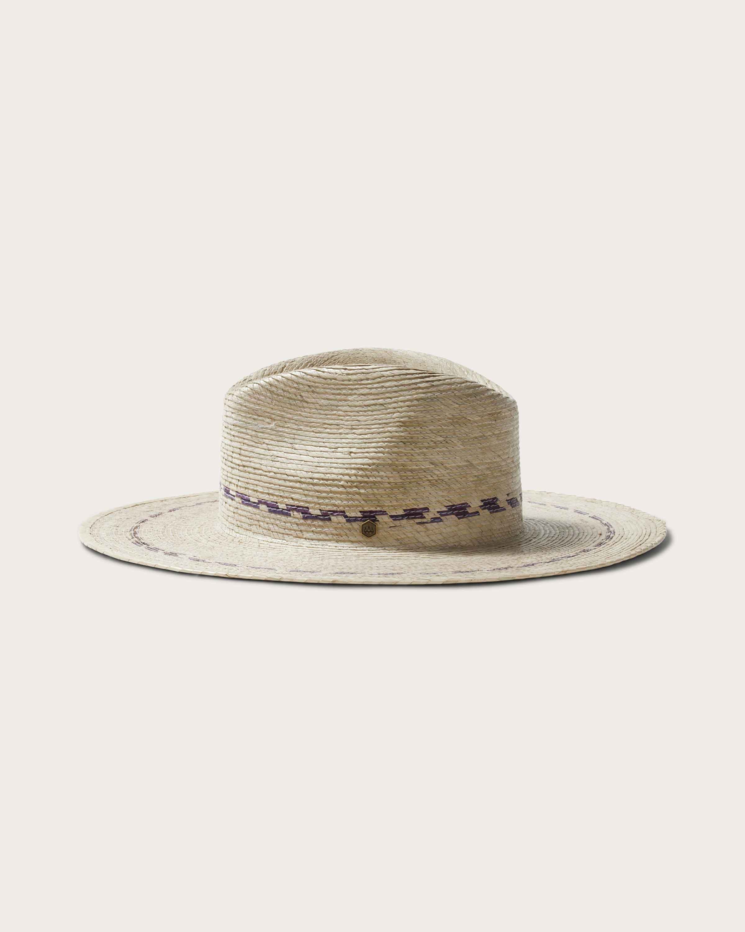 Hermosa Straw Fedora, Premium Straw Hat