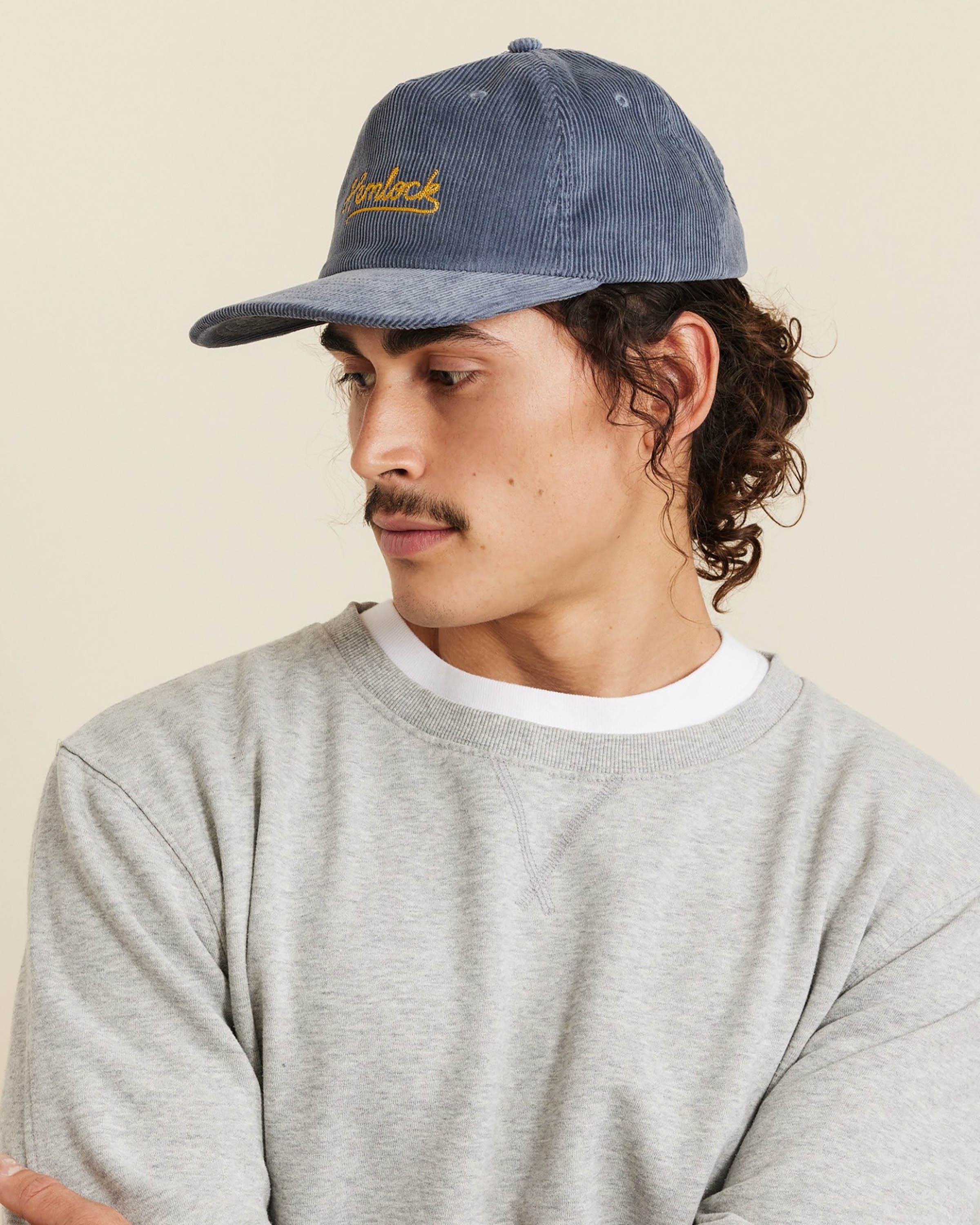 BF Hemlock hat - Corduroy structured 5 panel snapback for embroidery or  screen print at Black Fish Clothing
