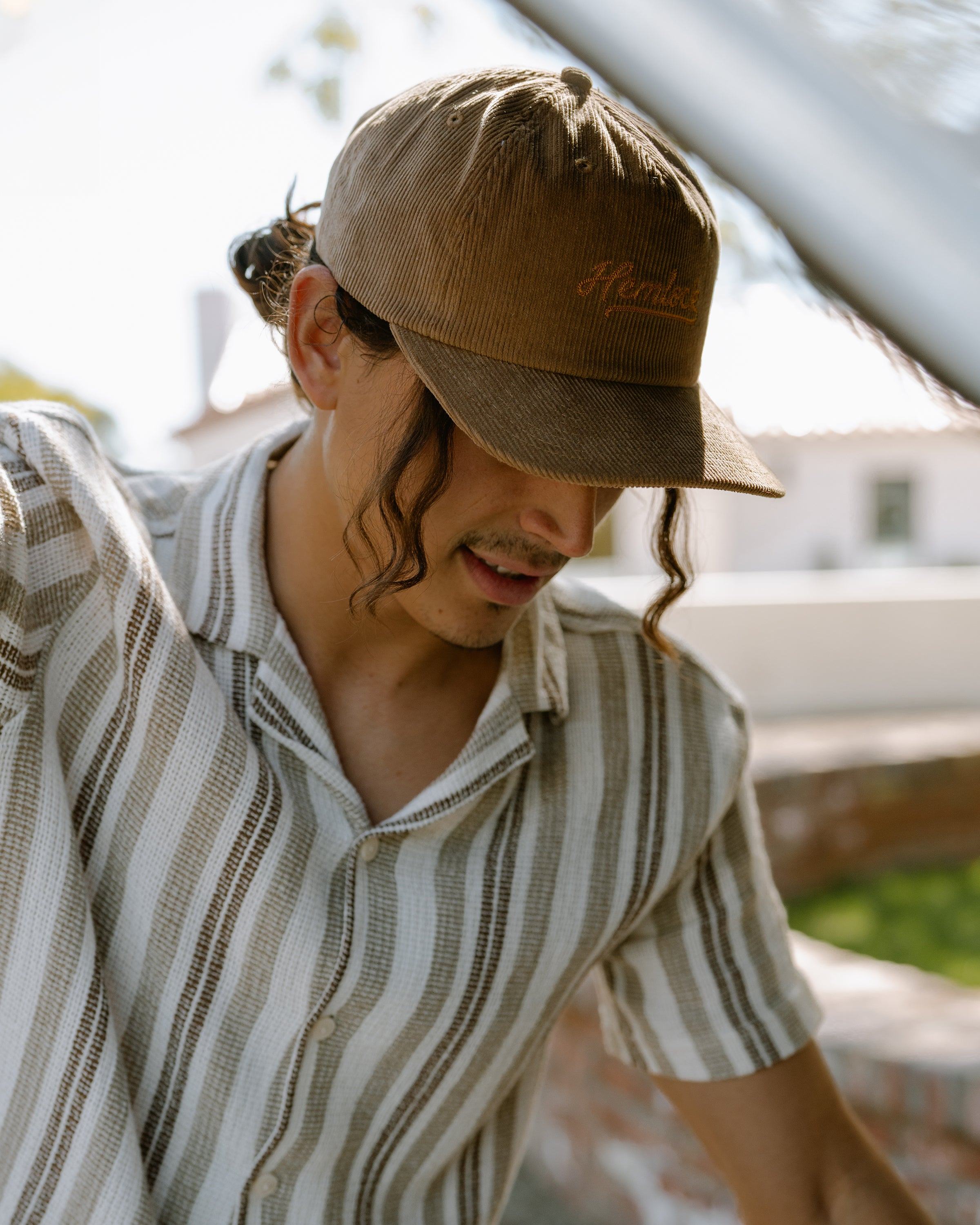 Wesley Corduroy Baseball Hat 5 Panel Hat Hemlock Hat Co