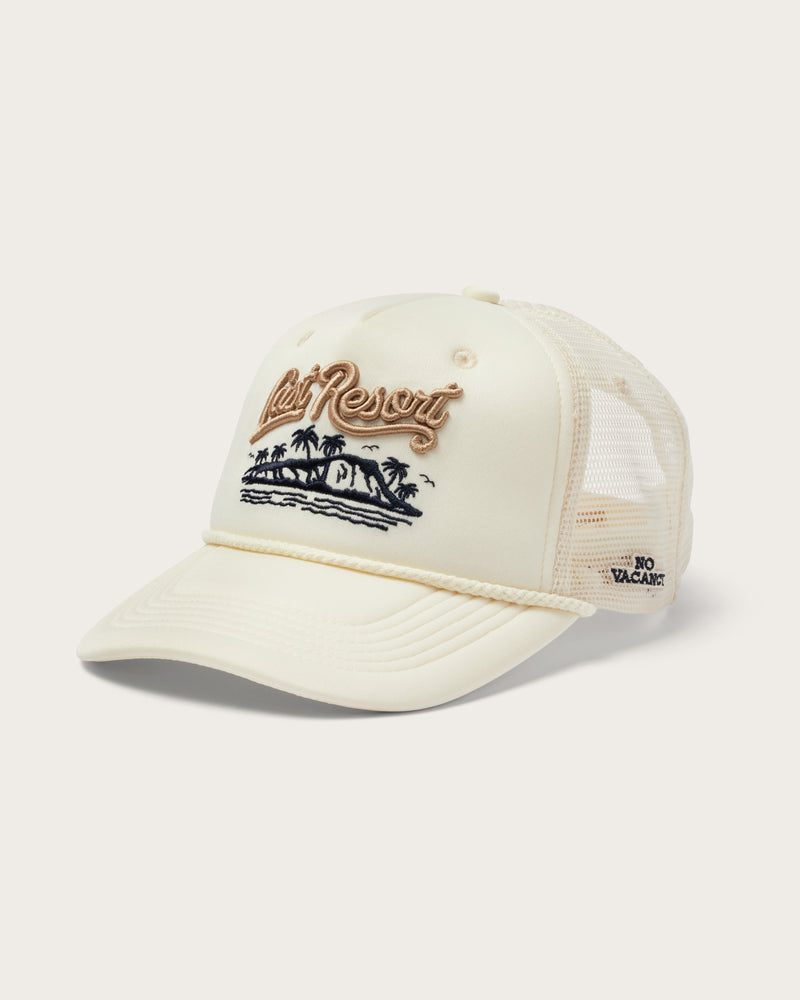 Hemlock Last Resort Foam Trucker in Bone