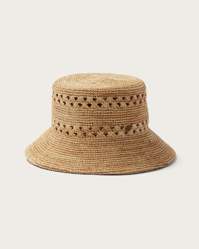 Hemlock Olivia Straw Bucket