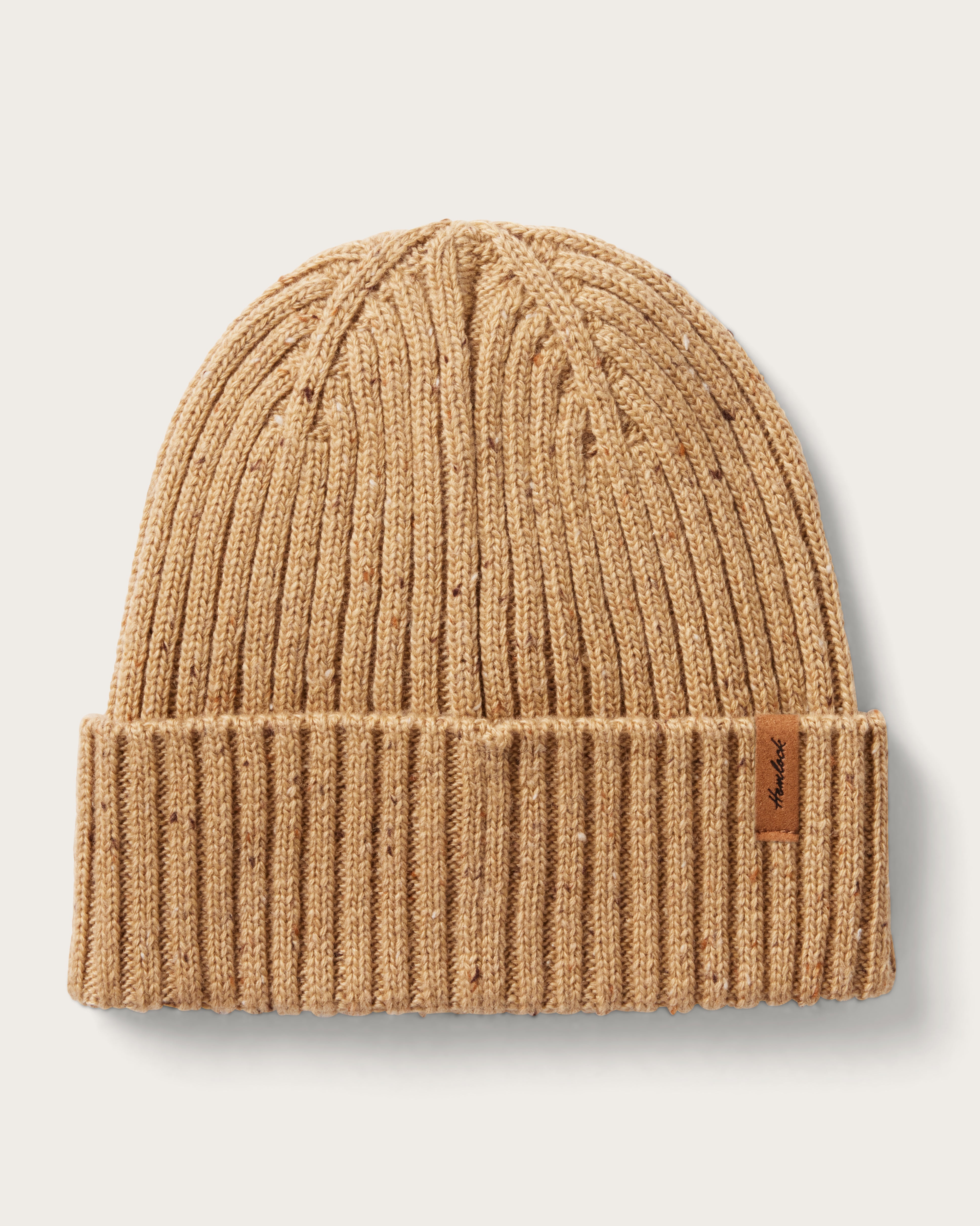 Hemlock baby Hawthorne Beanie in Sand 