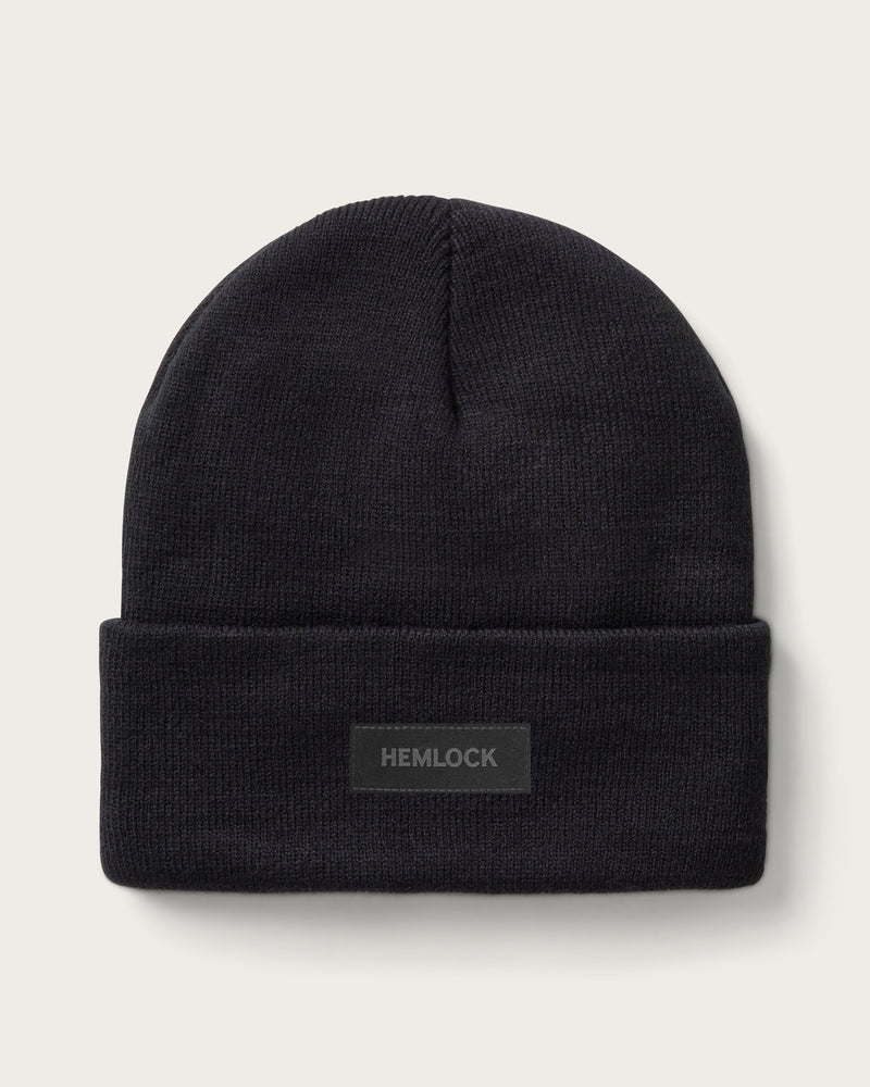 Hemlock Beacon Beanie in Black