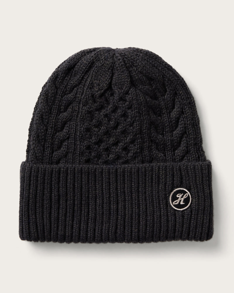 Hemlock Toddler Vulcan Beanie in Black