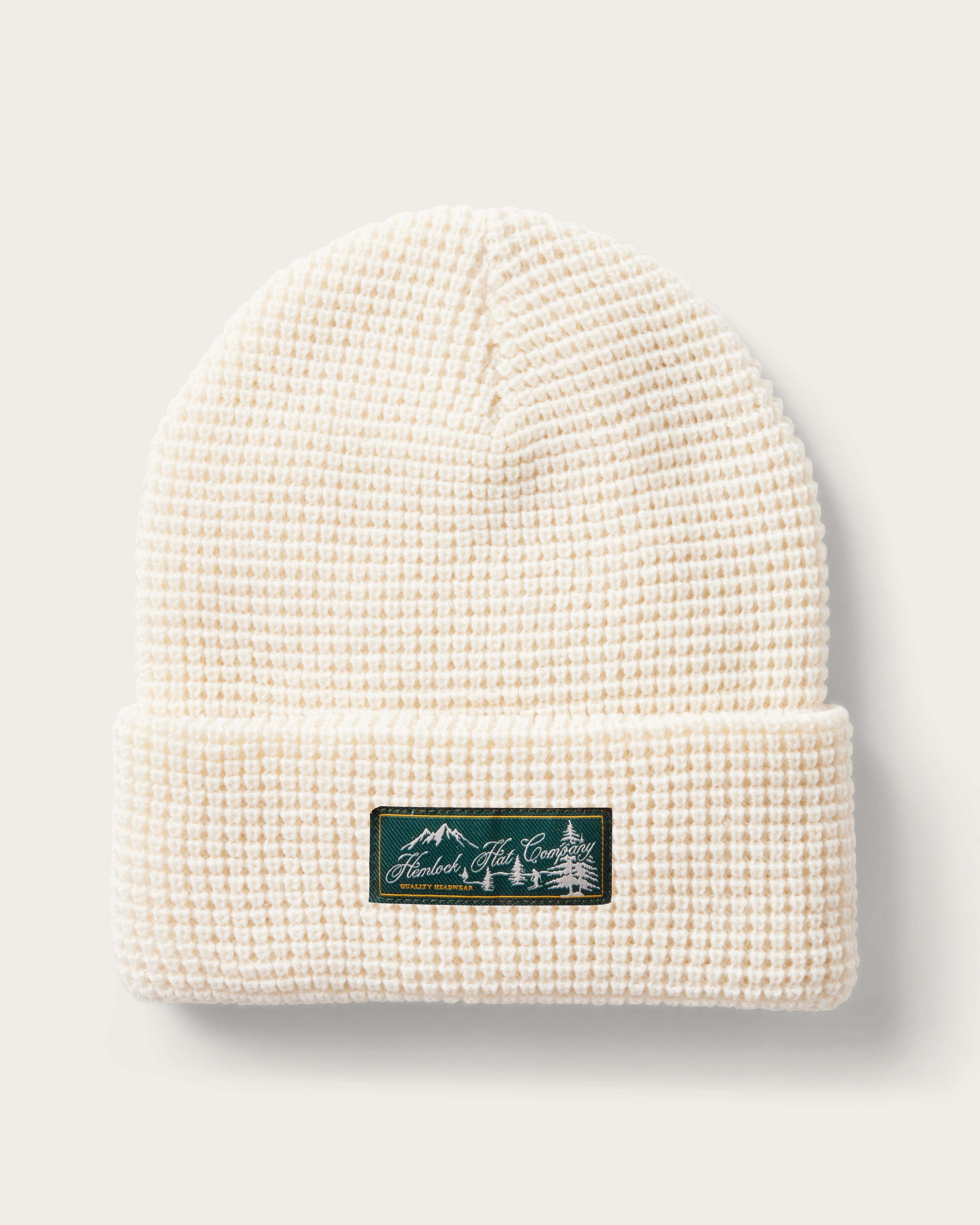 Hemlock Meadows Beanie in Chalk color