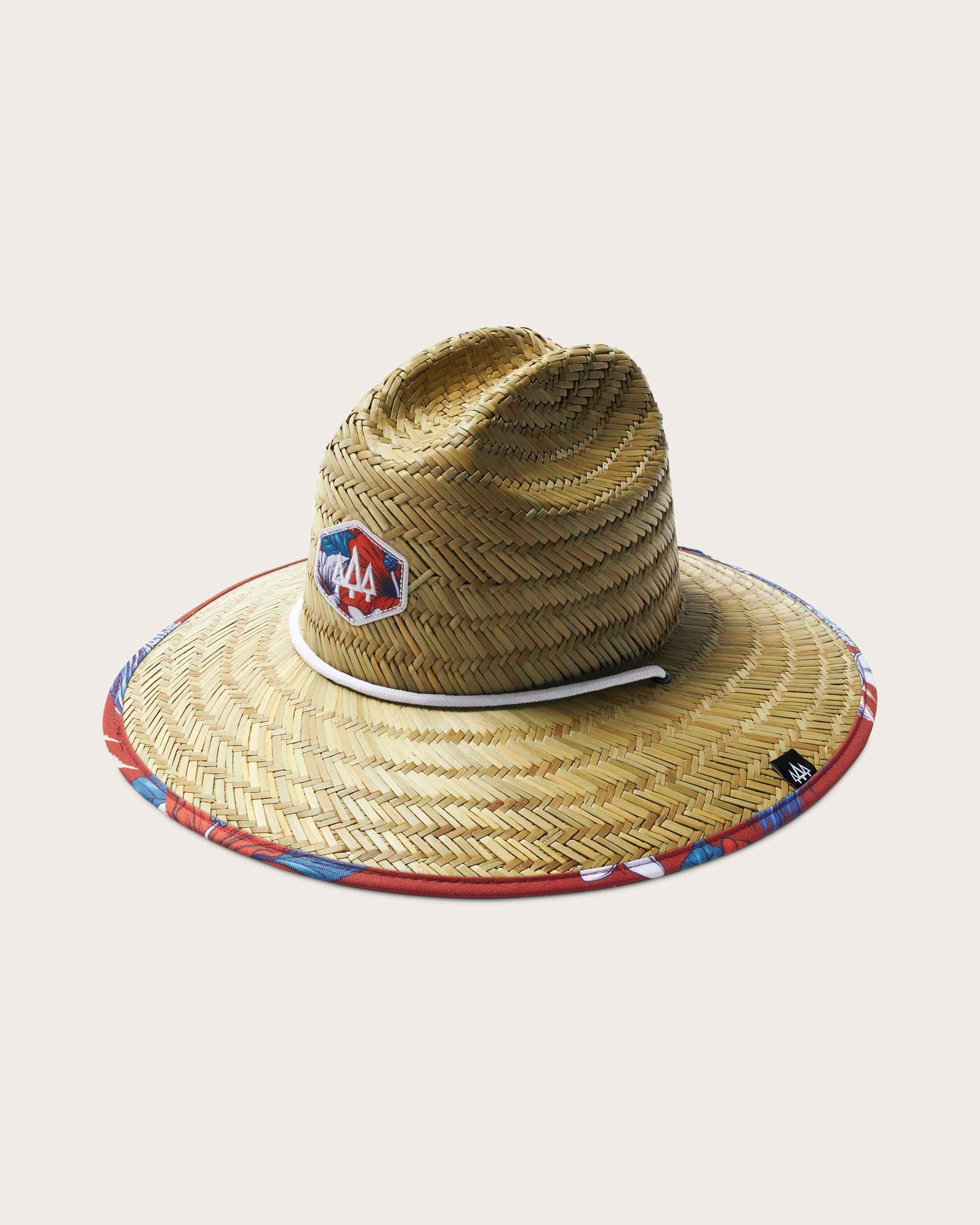 Harvey Straw Lifeguard Hat - Big Kids – Hemlock Hat Co.