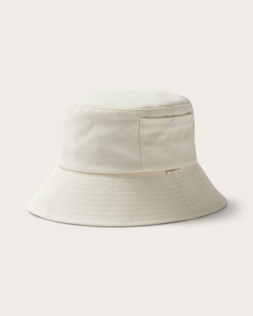 Isle White Bucket Hat