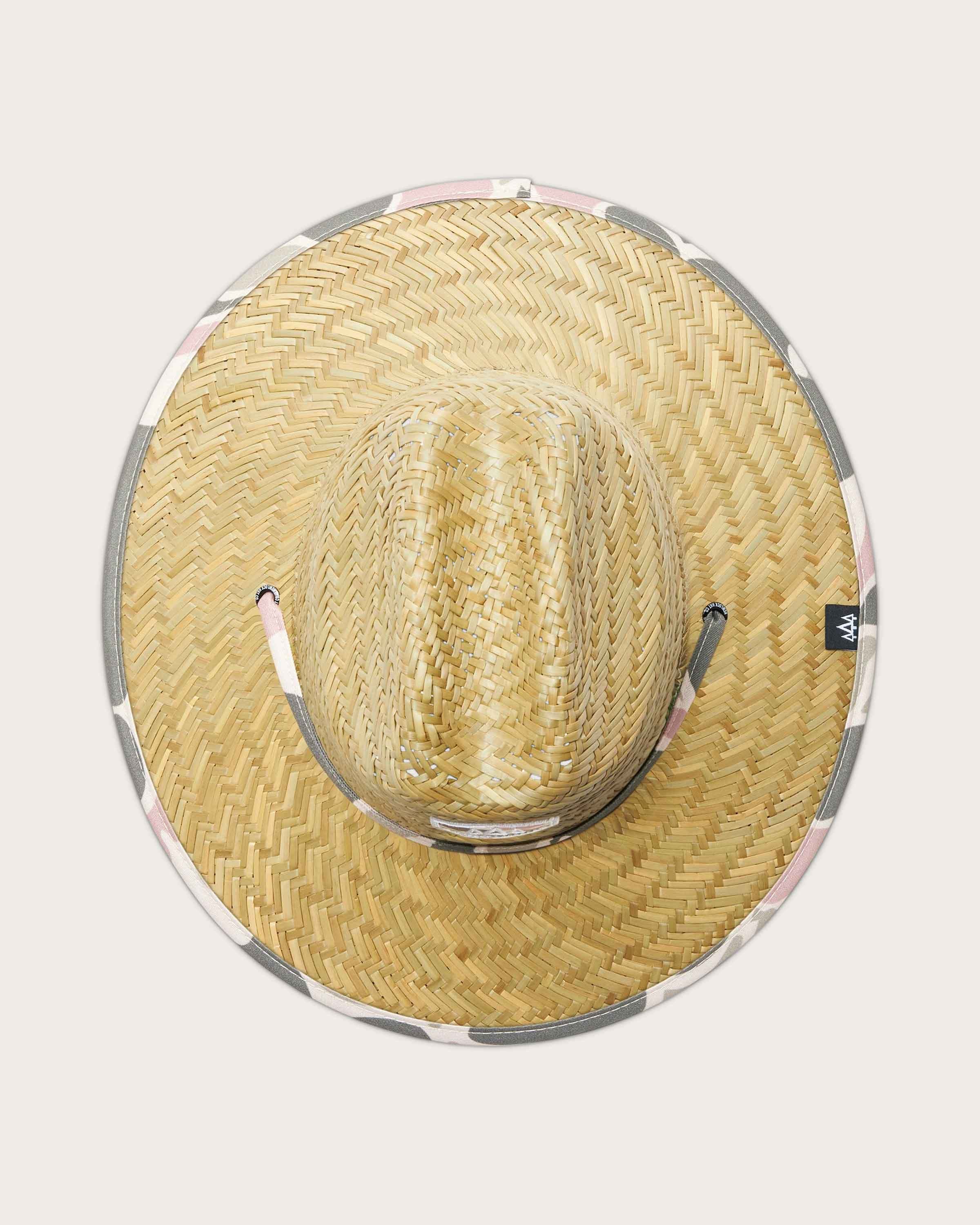 Willow Little Kids Straw Lifeguard Hat Straw Hat UPF 50 Hemlock Hat Co