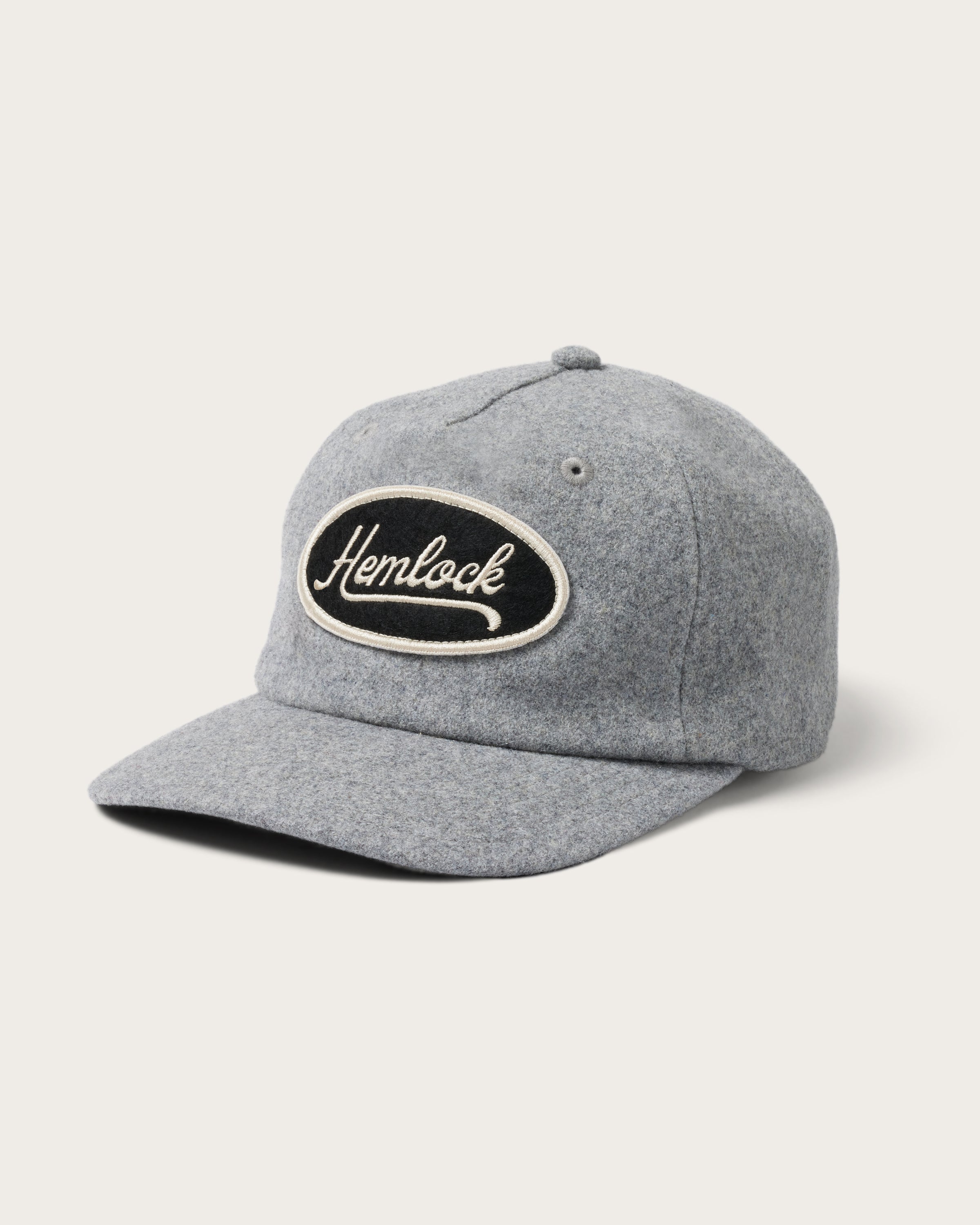 Hemlock Lynwood Baseball Hat in Grey 