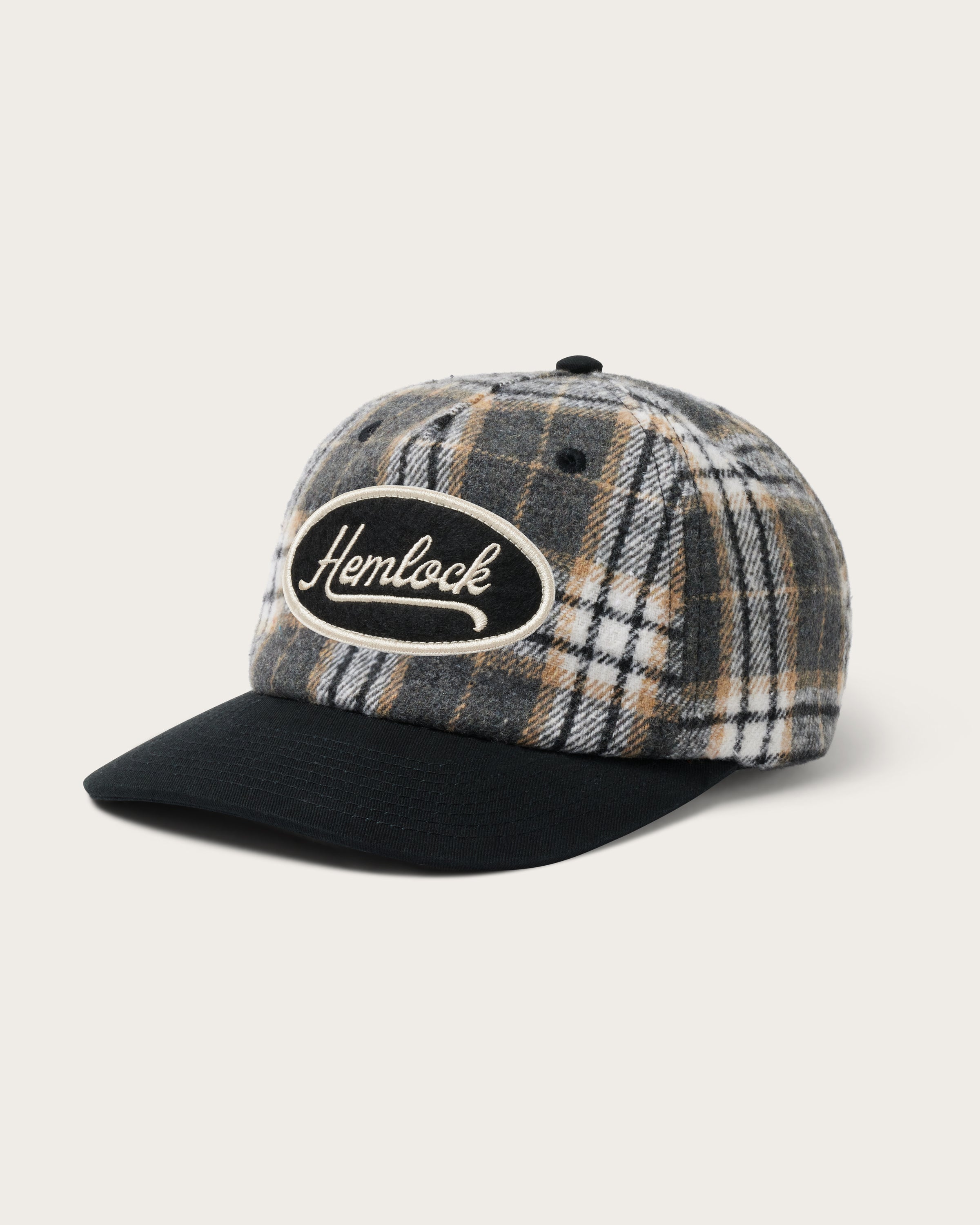 Hemlock Lynwood Baseball Hat in Plaid 