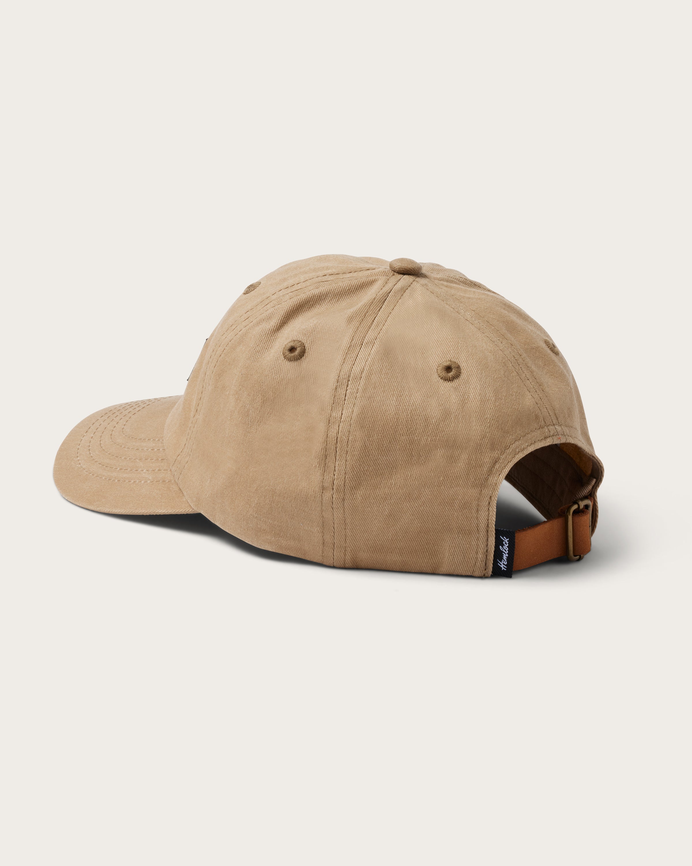 Hemlock Meadows Dad Hat in Oat back view