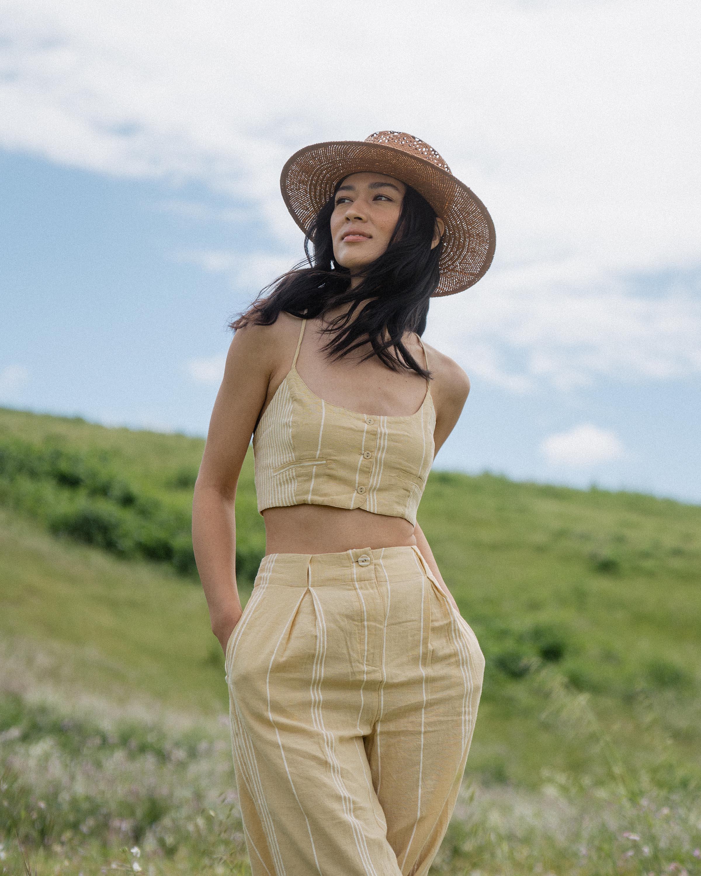 O'Connell's Straw Boater Hat