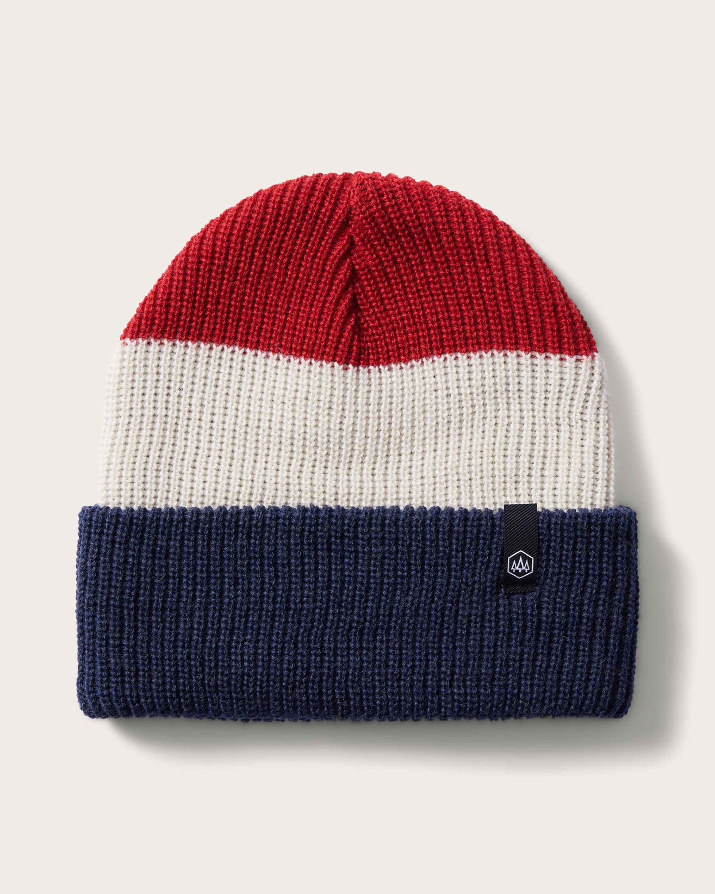 Ranger Beanie in USA Stripe - undefined - Hemlock Hat Co. Beanies - Adults