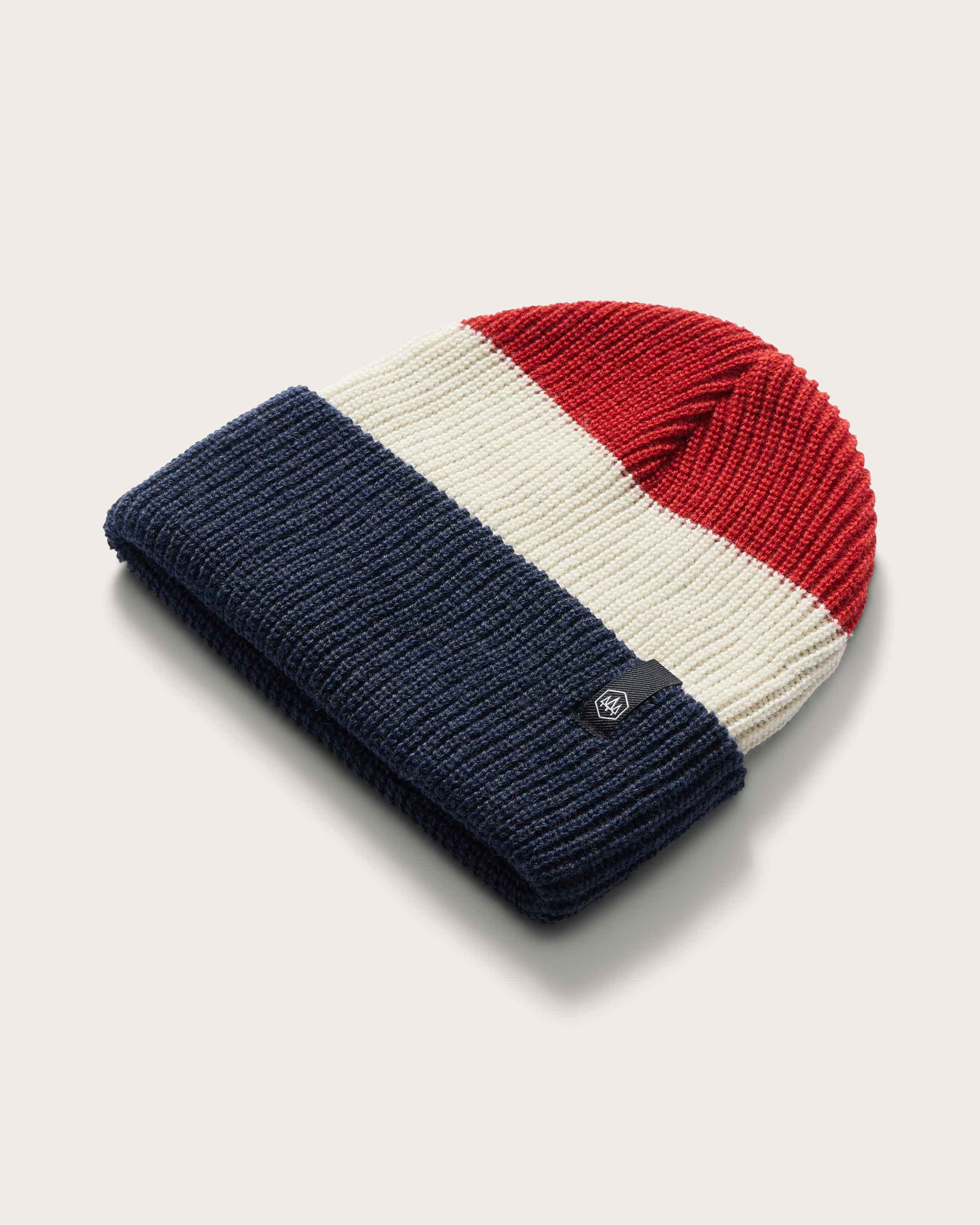 Ranger Beanie in USA Stripe - undefined - Hemlock Hat Co. Beanies - Adults