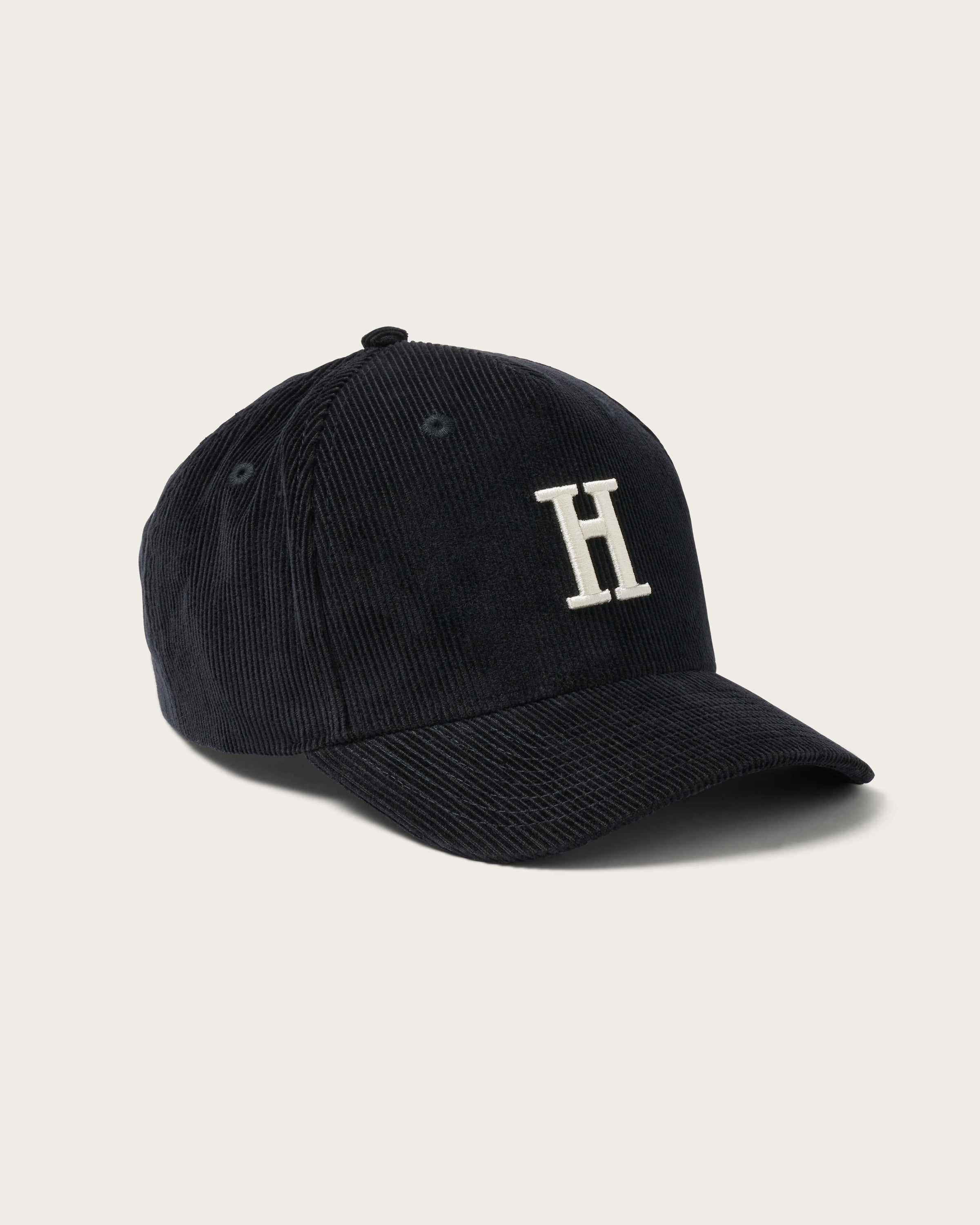 Hemlock Rowan Trucker Hat in Black side view