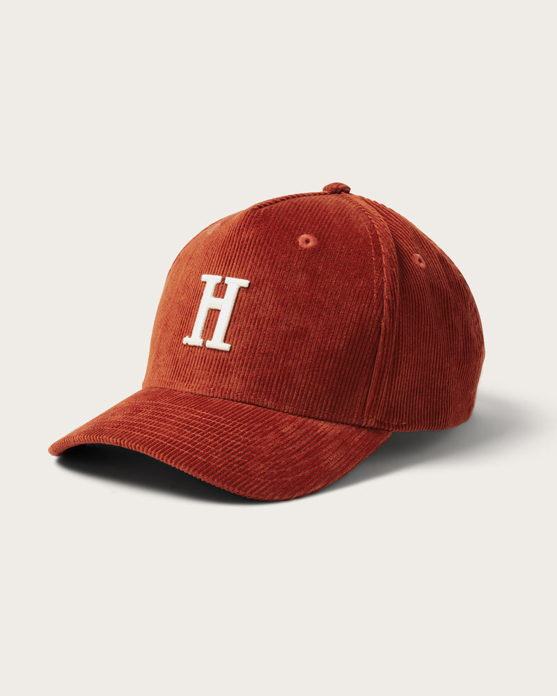 Hemlock Rowan Trucker Hat in Rust color